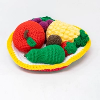 Crochet Fruit Basket Set