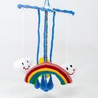 Baby Crochet Crib Pendant 