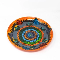 Hand-Painted Ceramic Plate - Large Size