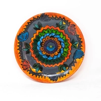 Hand-Painted Ceramic Plate - Large Size