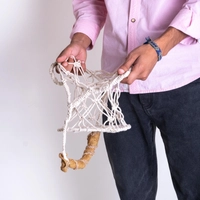 Macrame Hanging Plant Basket 