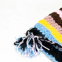 Crochet Shoulder Bag - Multicolor