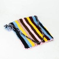 Crochet Shoulder Bag - Multicolor