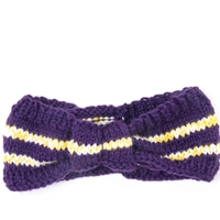 Purple Crochet Hair Band