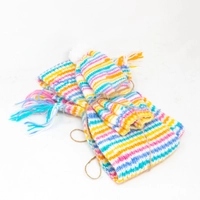 Knitted Kids Beanie and Scarf Set - Multicolor