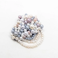 Pearls Broach - Multicolor