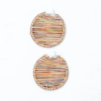 Round Colorful Earrings