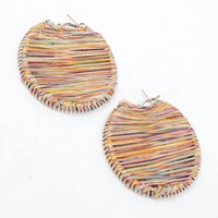 Round Colorful Earrings