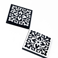 Set of Two Hand-Painted Wall Decor