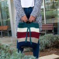 Crochet Handbag - Multicolor