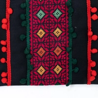 Black Embroidered Clutch - Multi Designs - Design 1