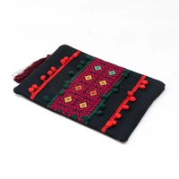 Black Embroidered Clutch - Multi Designs - Design 1