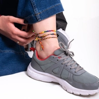 Set of 3 Colorful Anklets