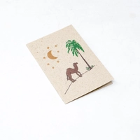 Recycled Postcard - Desert Theme