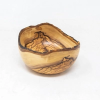 Oval Wood Bowl - Wooden Patterns 