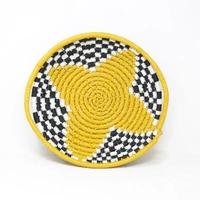 Colorful Straw Bread Basket 