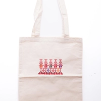 Embroidered Tote Bag - Multi Pattern - Pattern 5