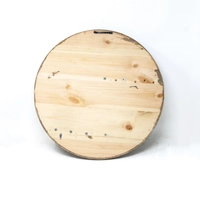 Round Shape Wooden Shelf