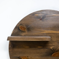 Round Shape Wooden Shelf