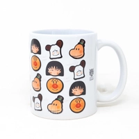 White Mug - Cartoon Figures