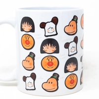 White Mug - Cartoon Figures