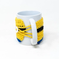 Crochet Mug Warmer - Movies Characters Collection - Minions