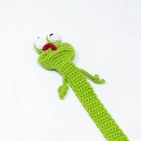 Crochet Lizard Bookmark