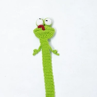 Crochet Lizard Bookmark