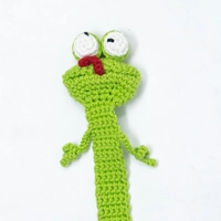 Crochet Lizard Bookmark