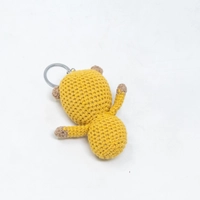 Crochet Squirrel Keychain