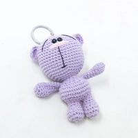 Crochet Teddy Bear Key chain 