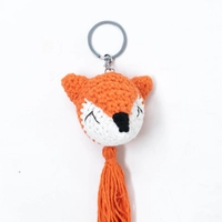 Crochet Fox Keychain