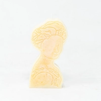 Soy Wax Candle of a Lady Statue - Various Scents - Lavender