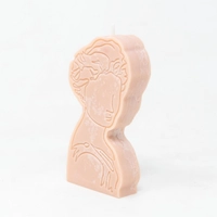 Soy Wax Candle of a Lady Statue - Various Scents - Lavender