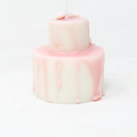 Two-Tier Cake Candle - Lavender & Gum