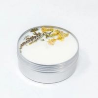 Silver Tin Candle - Lavender