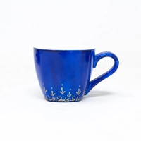 Turkish Coffee Porcelain Set - 6 Cups