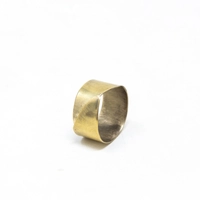 Geometric Copper Ring
