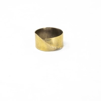 Geometric Copper Ring