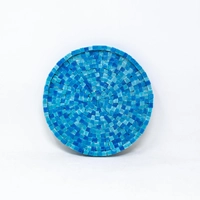 Blue Decorative Mosaic Tray