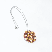 Round Mosaic Necklace