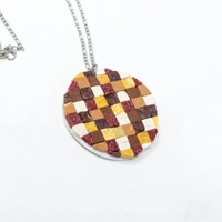 Round Mosaic Necklace