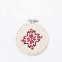 Embroidery Hoop Art  - Multiple Patterns - Pattern 1