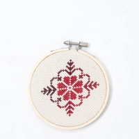 Embroidery Hoop Art  - Multiple Patterns - Pattern 1