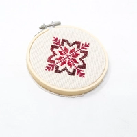 Embroidery Hoop Art  - Multiple Patterns - Pattern 1