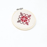 Embroidery Hoop Art  - Multiple Patterns - Pattern 1