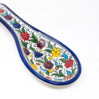 Spoon Shaped Small Plate - Blue