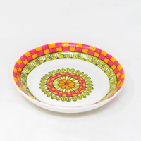 Small Hand-Painted Porcelain Plate 