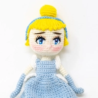 Amigurumi Crochet Cinderella Doll