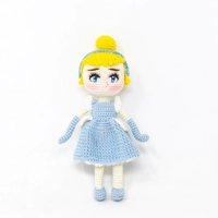 Amigurumi Crochet Cinderella Doll